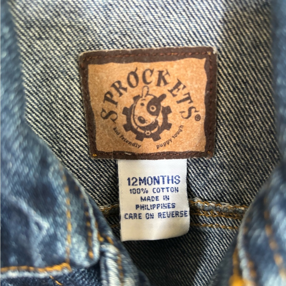 Sprockets denim jacket 12M - Picture 3 of 4